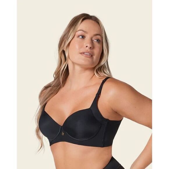 LEONISA High Profile NWT Back Smoothing Bra with Soft Full Coverage Cups 38C - Picture 1 of 6